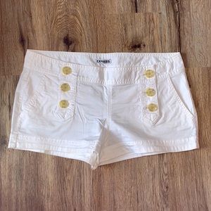 White shorts
